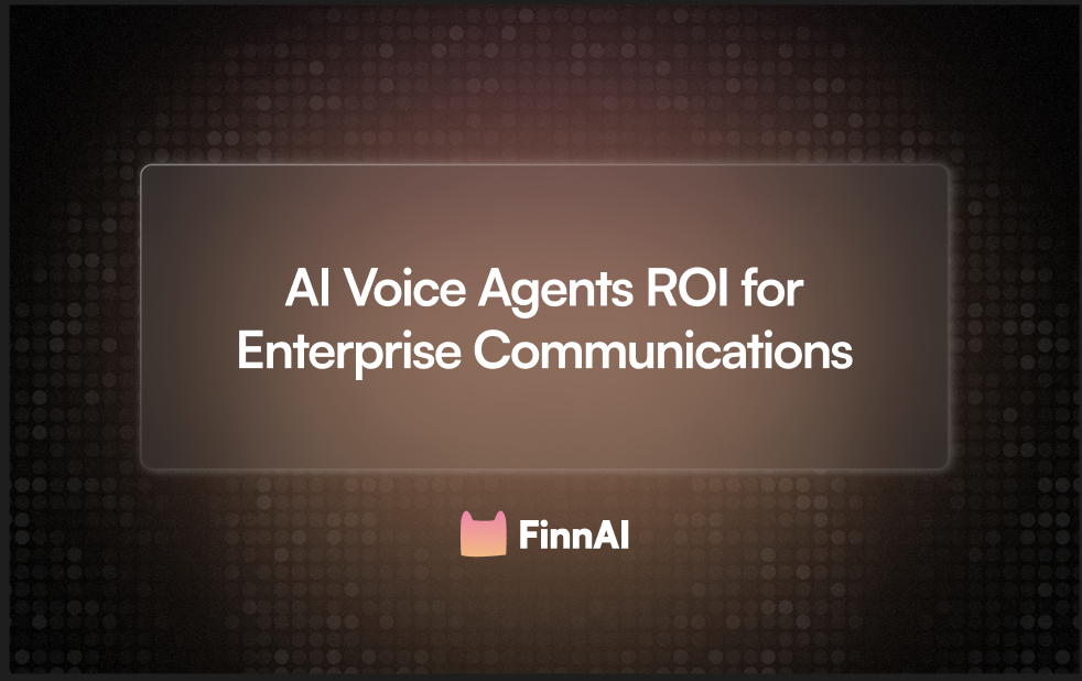 Explaining the ROI of AI Voice Agents in Enterprise Communications